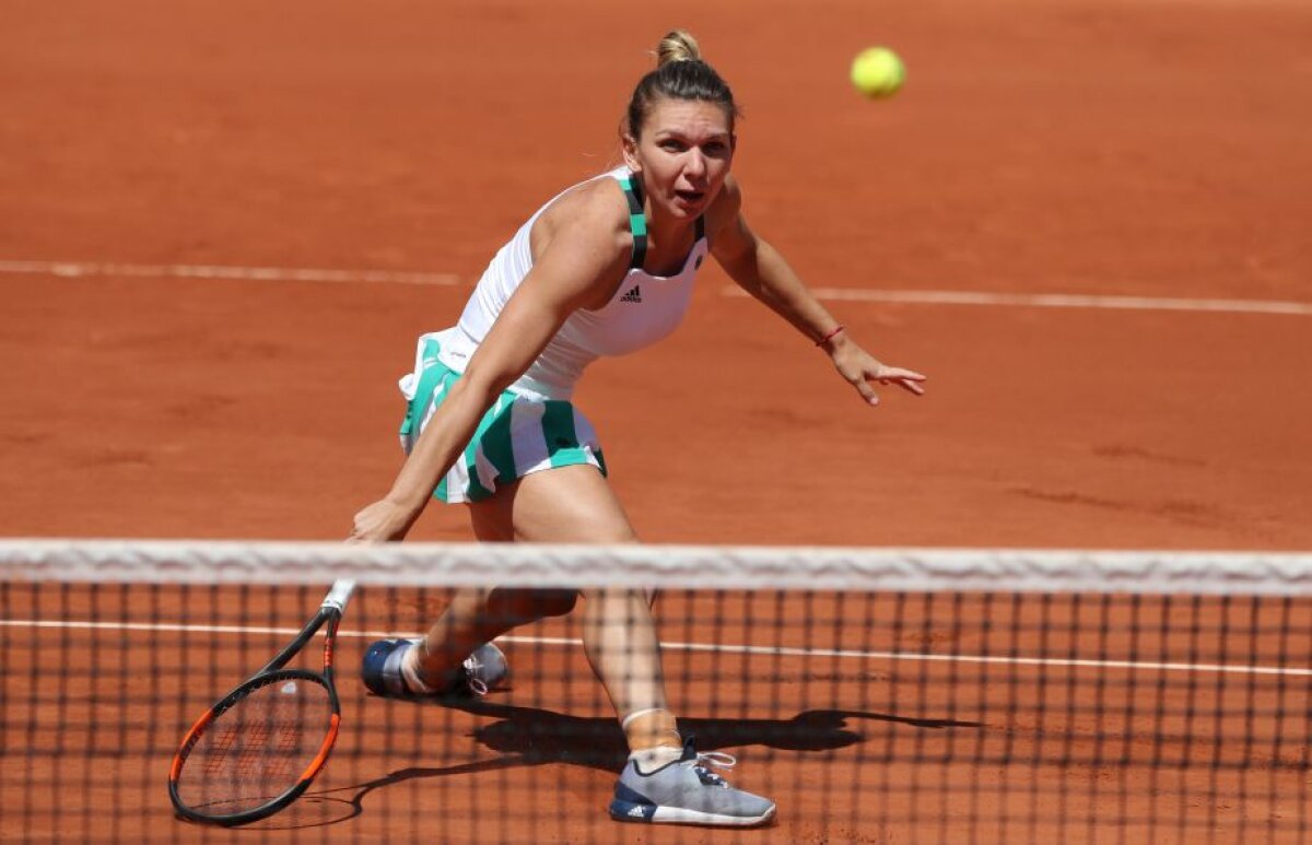 GALERIE FOTO Zbor spre semifinale » 10 imagini dintr-un meci cu o revenire de nota 10 a Simonei Halep la Roland Garros