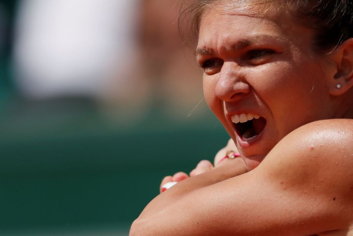 GALERIE FOTO Zbor spre semifinale » 10 imagini dintr-un meci cu o revenire de nota 10 a Simonei Halep la Roland Garros