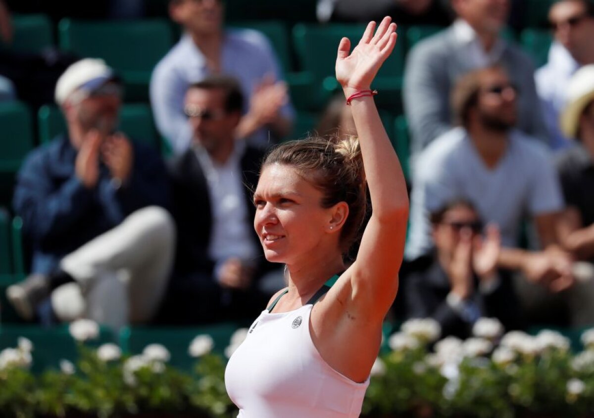 GALERIE FOTO Zbor spre semifinale » 10 imagini dintr-un meci cu o revenire de nota 10 a Simonei Halep la Roland Garros