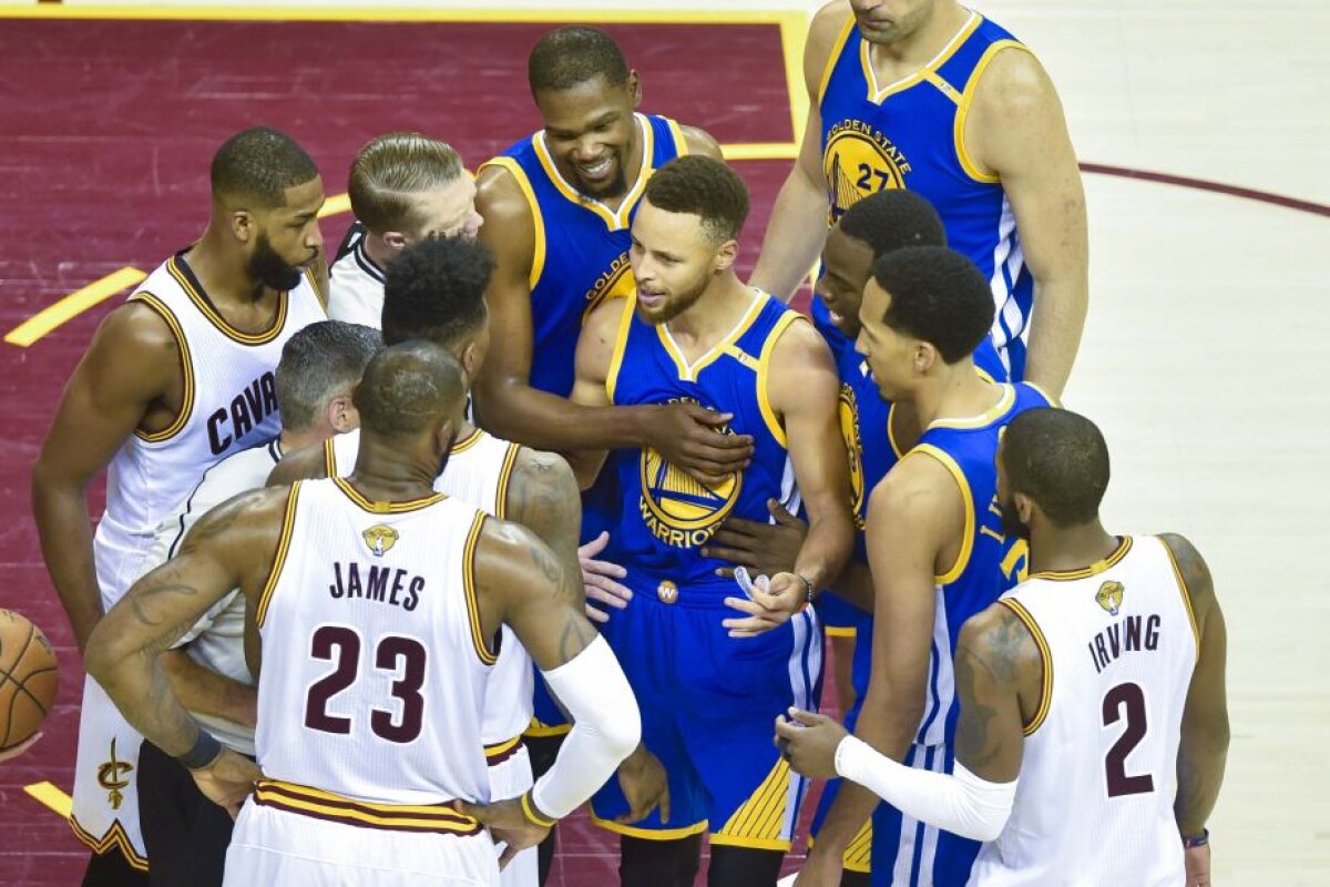 VIDEO + FOTO Cu un LeBron și un Irving nu se face primăvară » Golden State Warriors e la un pas de titlul NBA 