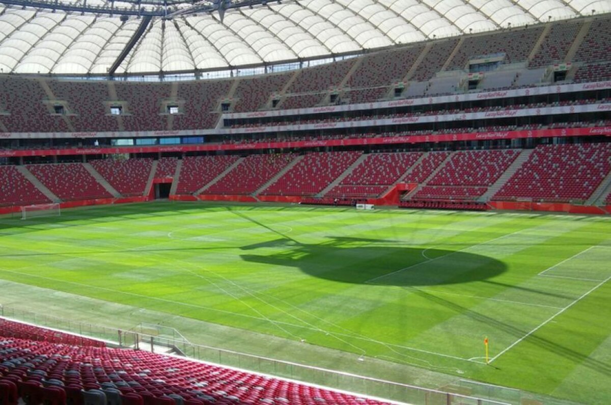 Corespondență din Varșovia » VIDEO + FOTO Cum arată stadionul pe care se va juca Polonia - România