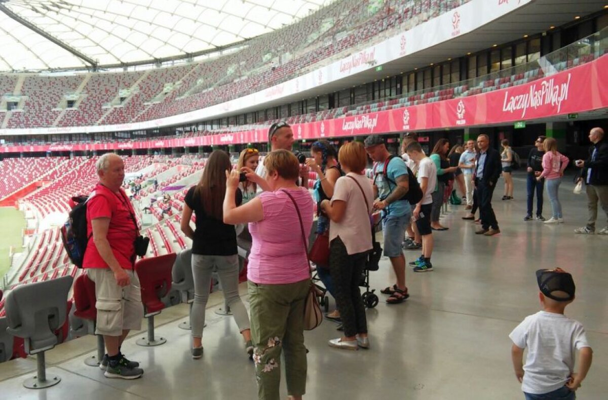 Corespondență din Varșovia » VIDEO + FOTO Cum arată stadionul pe care se va juca Polonia - România