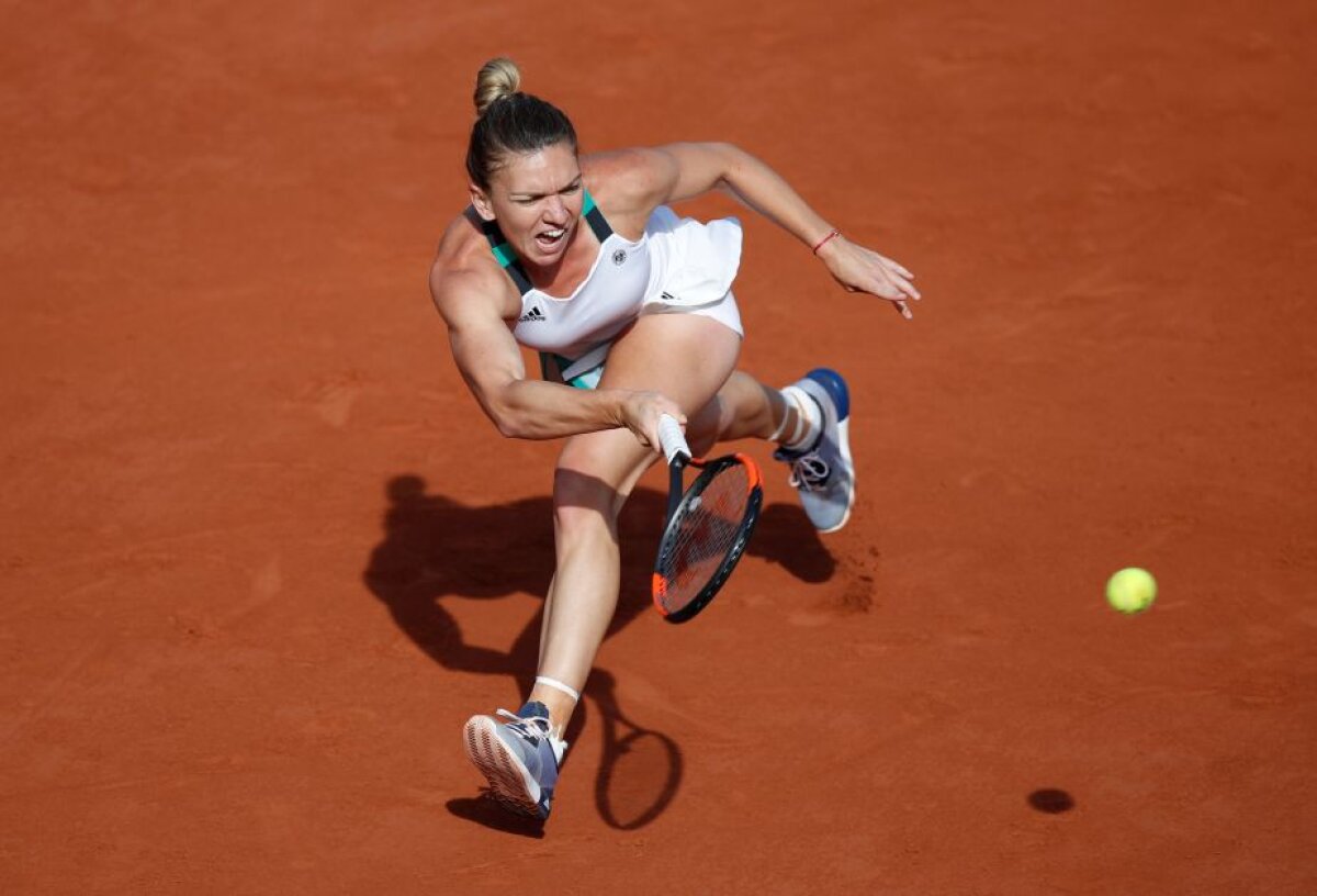 GALERIE FOTO Meciul care a dus-o pe Halep în a doua finală Roland Garros, în 25 de imagini superbe