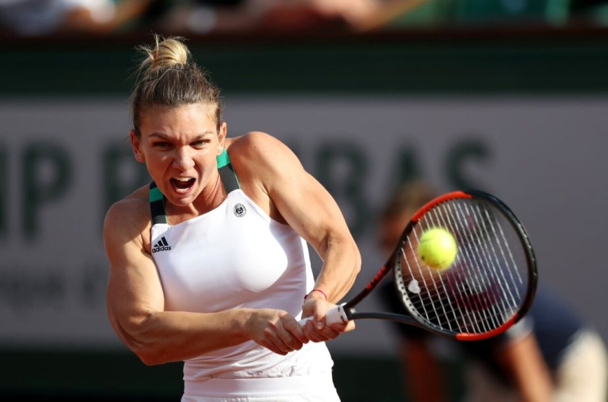 GALERIE FOTO Meciul care a dus-o pe Halep în a doua finală Roland Garros, în 25 de imagini superbe