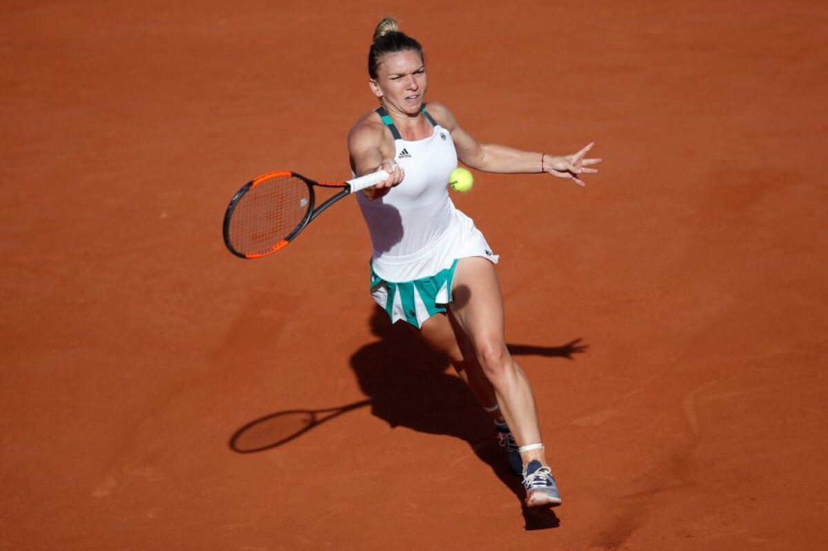 GALERIE FOTO Meciul care a dus-o pe Halep în a doua finală Roland Garros, în 25 de imagini superbe