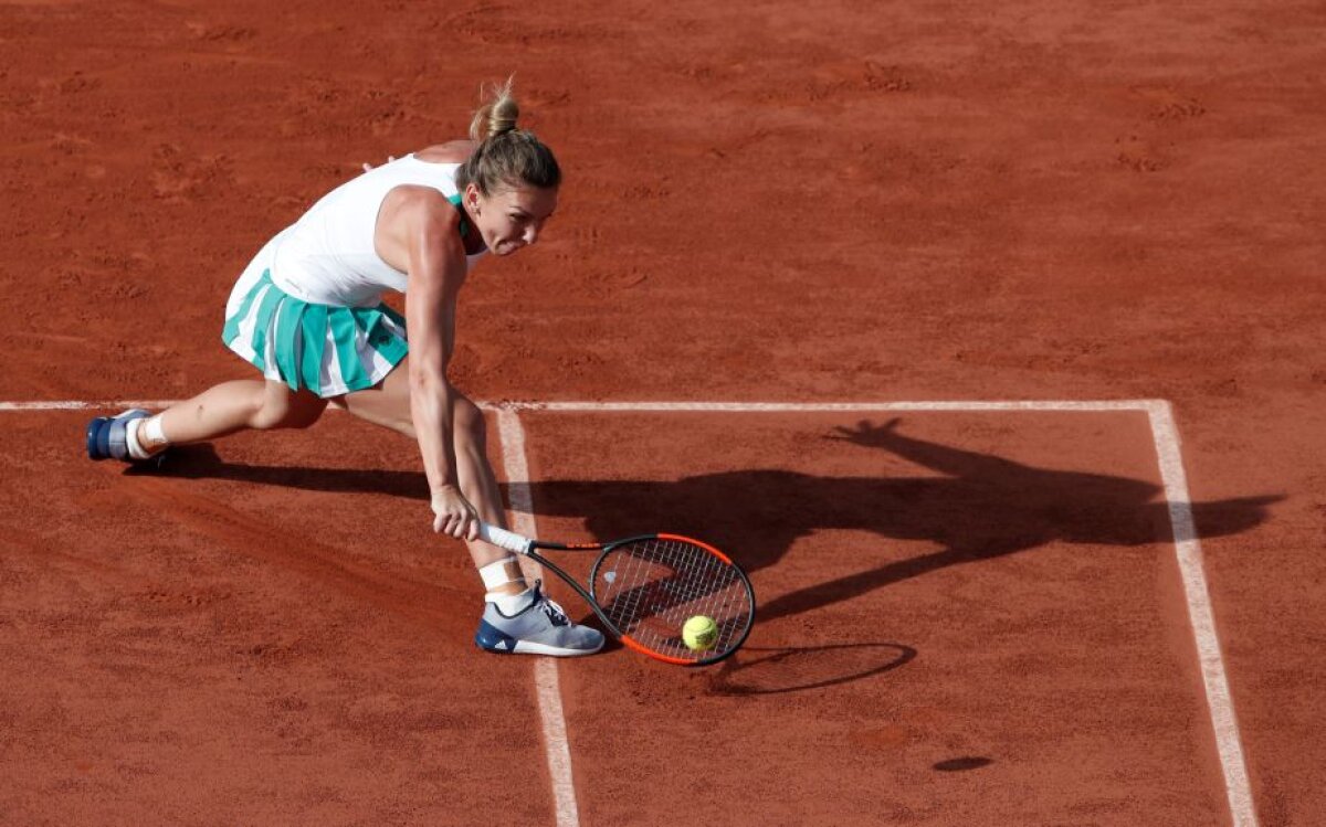 GALERIE FOTO Meciul care a dus-o pe Halep în a doua finală Roland Garros, în 25 de imagini superbe