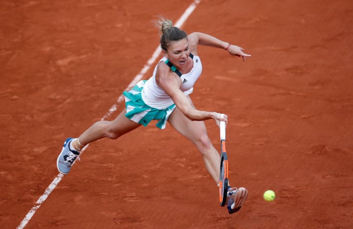 GALERIE FOTO Meciul care a dus-o pe Halep în a doua finală Roland Garros, în 25 de imagini superbe