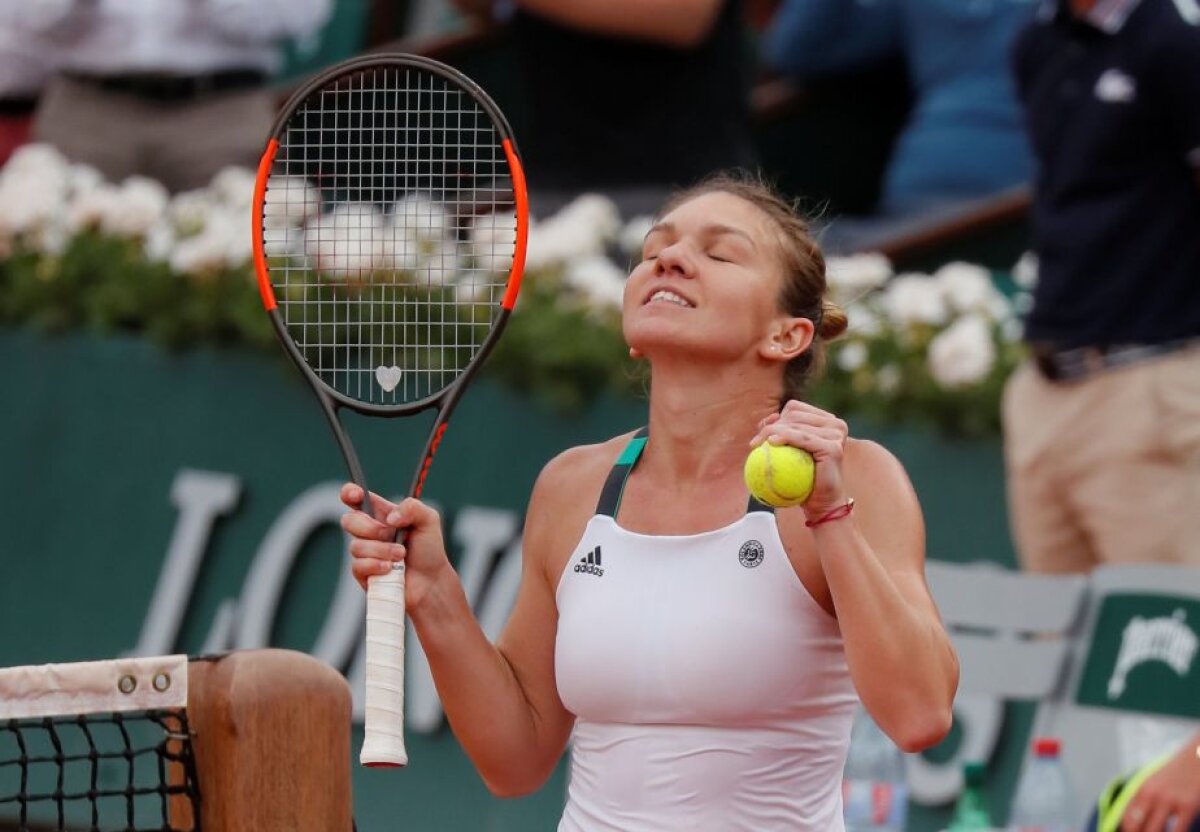 GALERIE FOTO Meciul care a dus-o pe Halep în a doua finală Roland Garros, în 25 de imagini superbe