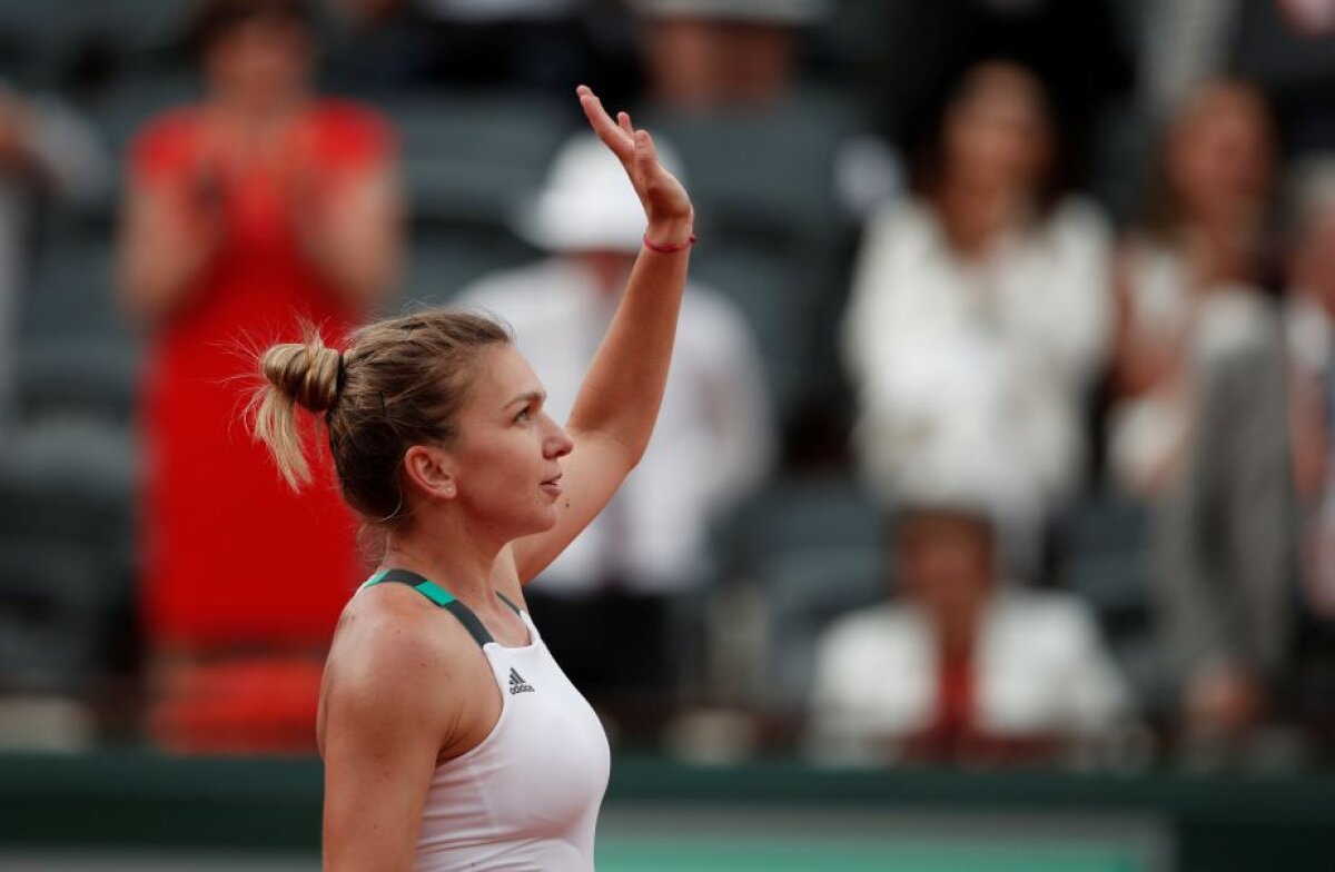 GALERIE FOTO Meciul care a dus-o pe Halep în a doua finală Roland Garros, în 25 de imagini superbe