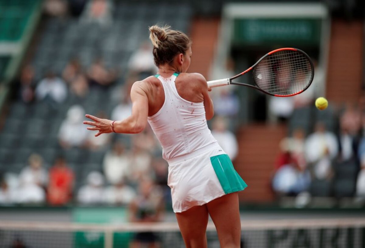 GALERIE FOTO Meciul care a dus-o pe Halep în a doua finală Roland Garros, în 25 de imagini superbe