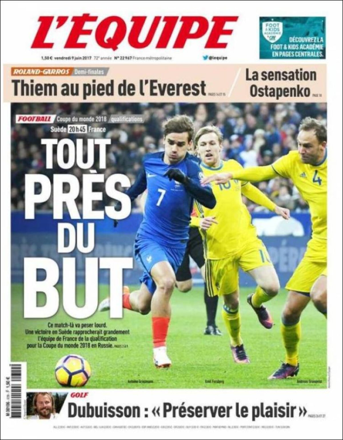 Ce scriu azi ziarele de sport din lume (9 iunie 2017)