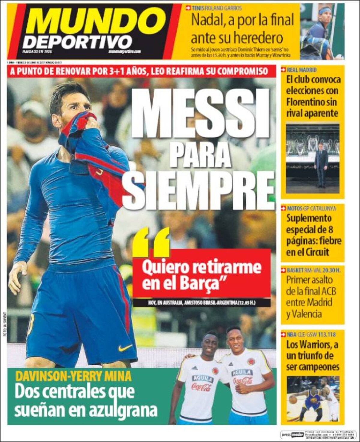 Ce scriu azi ziarele de sport din lume (9 iunie 2017)