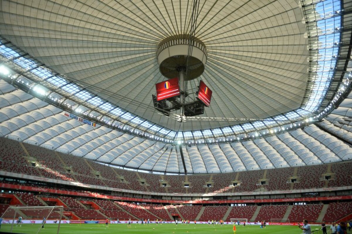 FOTO Corespondență de la Varșovia » Polonezii au luat o decizie de ultimă oră înaintea meciului de la Varșovia + Imagini de la antrenamentul naționalei