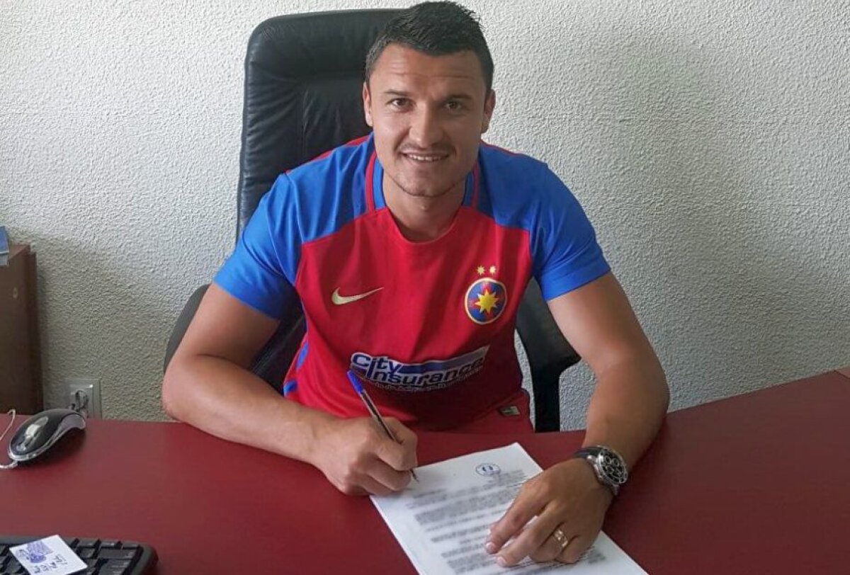 UPDATE Budescu a fost palatul lui Gigi Becali! Fotbalistul a semnat contractul cu Gigi Becali » Primele imagini cu jucătorul în tricoul roș-albastru