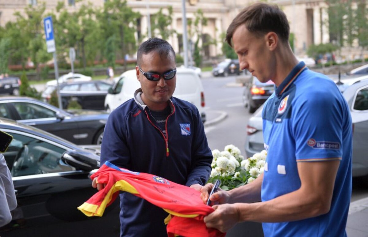 GALERIE FOTO La pas prin Varșovia » Imagini cu jucătorii naționalei înainte de meciul cu Polonia