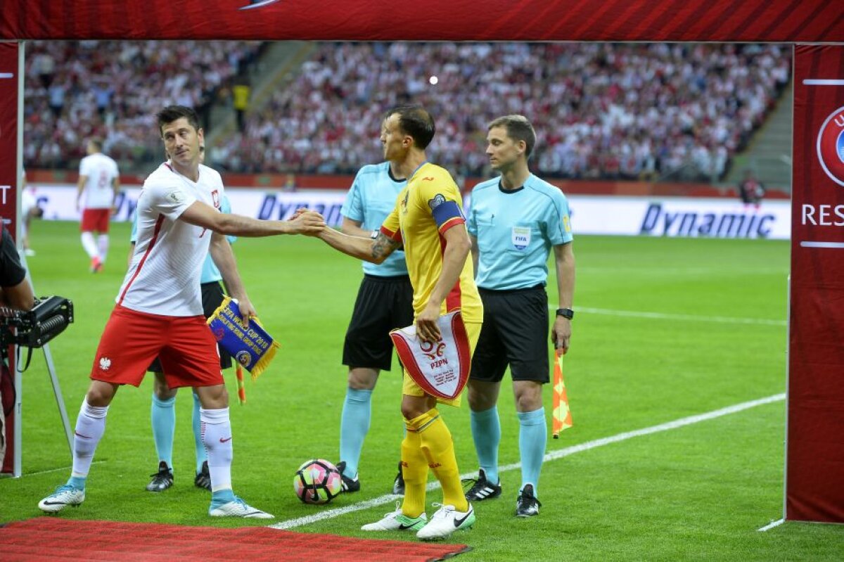 FOTO și VIDEO » Calificarea rămâne pe altă dată! Înfrângere clară în Polonia pentru tricolori » Lewandowski, la al cincilea gol în poarta României