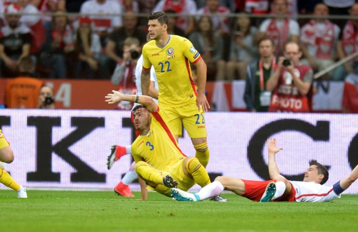 FOTO și VIDEO » Calificarea rămâne pe altă dată! Înfrângere clară în Polonia pentru tricolori » Lewandowski, la al cincilea gol în poarta României