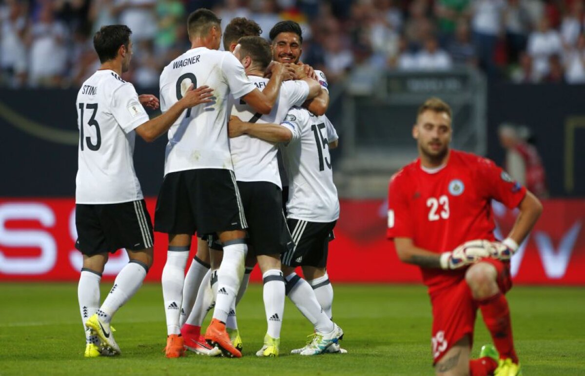 FOTO + VIDEO Rezultatele din preliminariile CM 2018 » Muntenegru a învins clar în Armenia, Germania s-a distrat cu San Marino