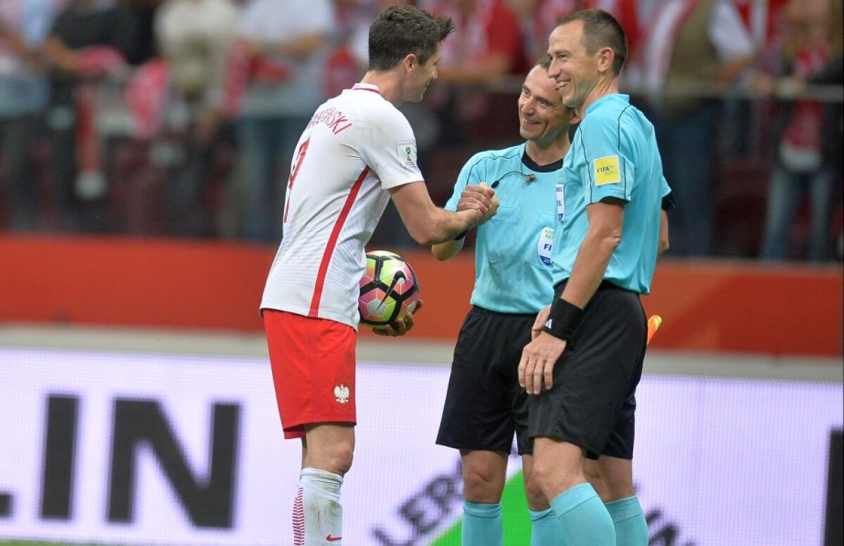 FOTO Ce nu s-a văzut la TV » "Tricolorii" au ieșit la antrenament chiar după meci, cu cine a făcut Hanca schimb de tricouri + Lewa a luat mingea acasă