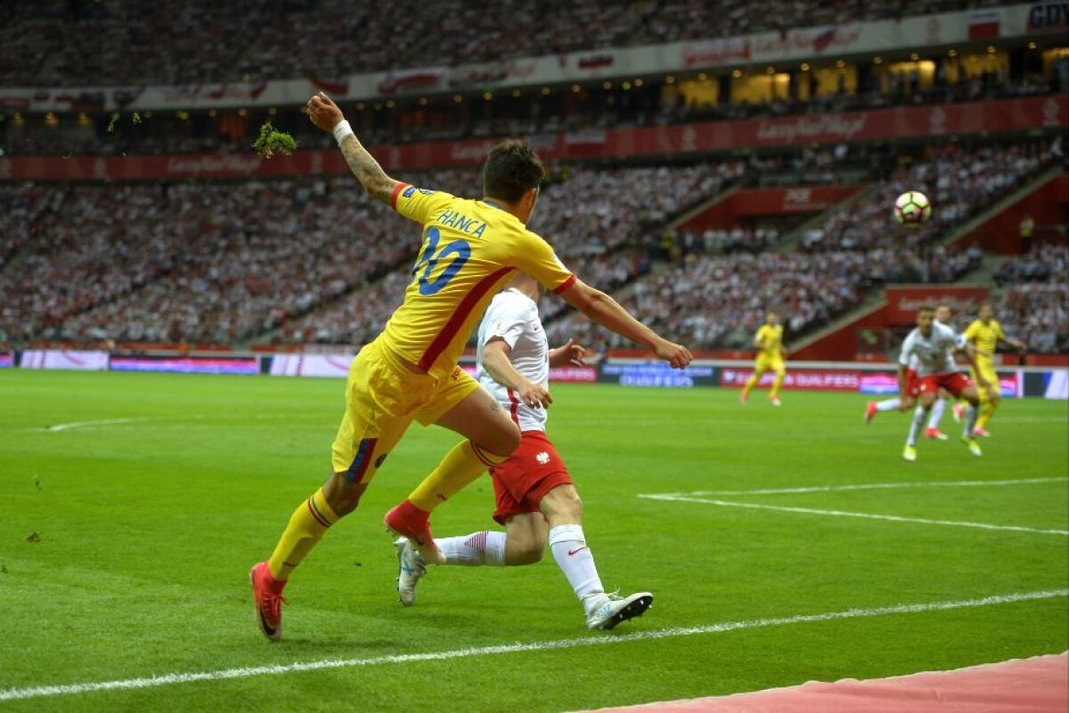 FOTO și VIDEO » Calificarea rămâne pe altă dată! Înfrângere clară în Polonia pentru tricolori » Lewandowski, la al cincilea gol în poarta României