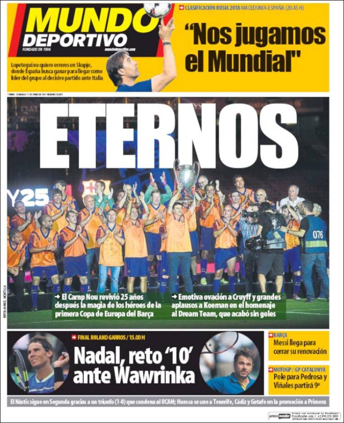 Ce scriu azi ziarele de sport din lume (11 iunie 2017)