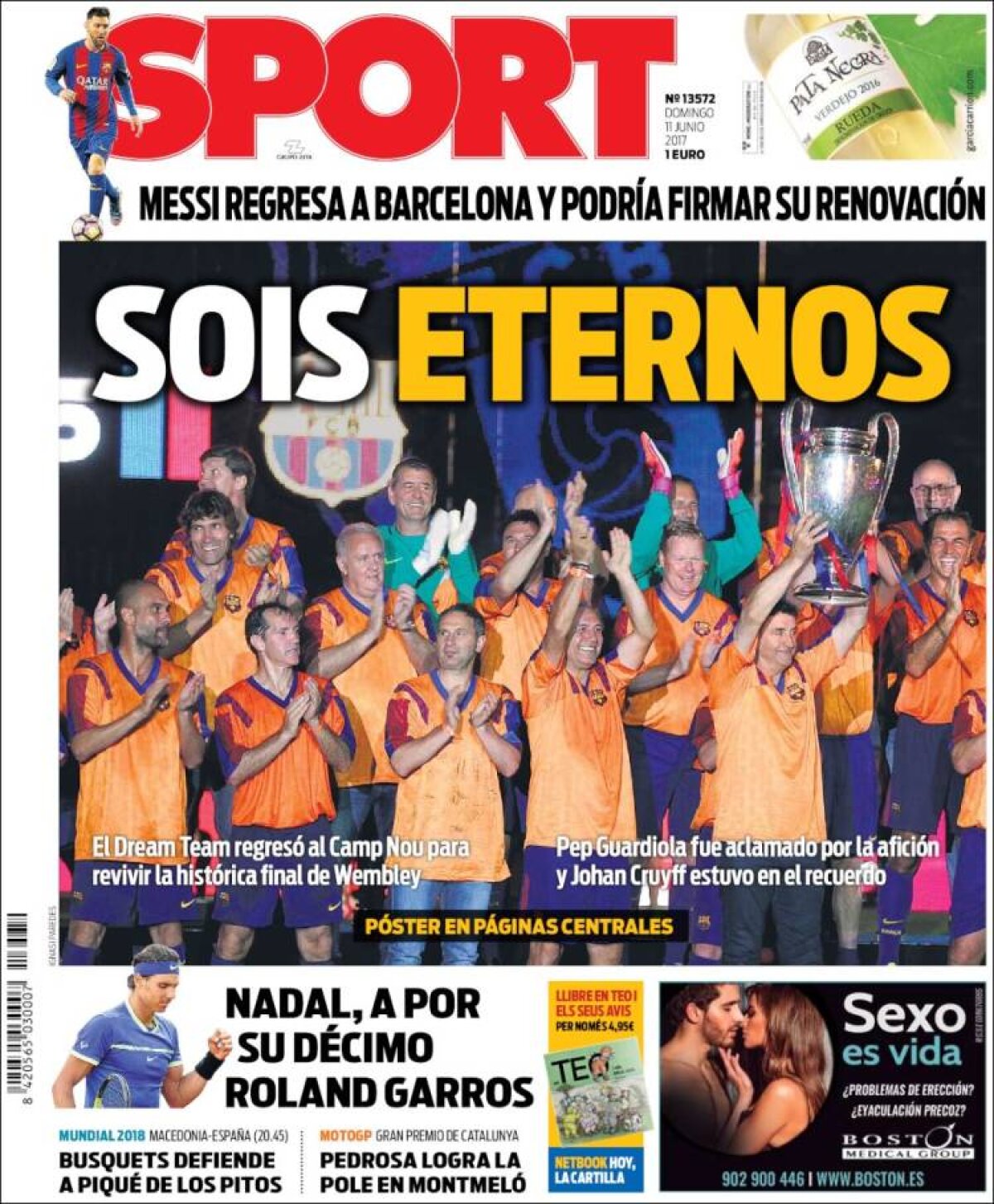 Ce scriu azi ziarele de sport din lume (11 iunie 2017)