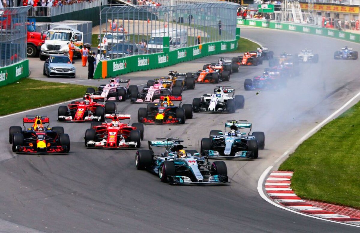 VIDEO Șampanie cu gust de sirop de arțar » Hamilton se impune în Marele Premiu al Canadei
