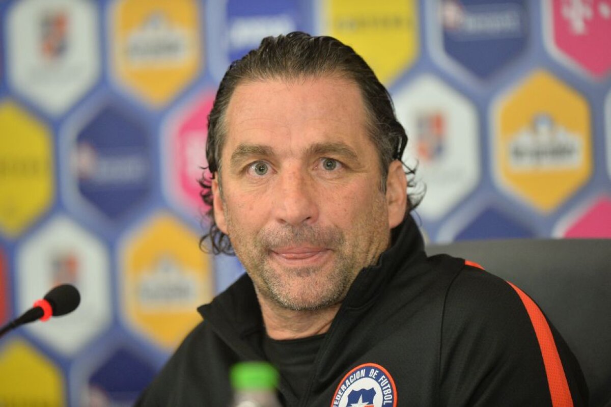 GALERIE FOTO Selecționerul Pizzi laudă naționala României: "E un adversar foarte puternic" » Imagini de la ședința de pregătire a chilienilor de azi