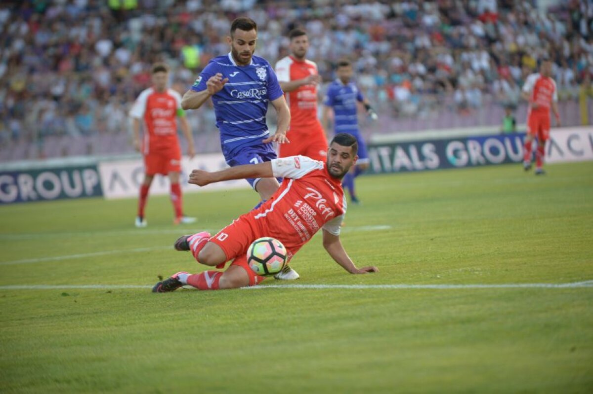 VIDEO + FOTO ACS Poli a câștigat meciul tur din baraj cu UTA, scor 2-1! Bănățenii au ratat cât pentru un sezon întreg 