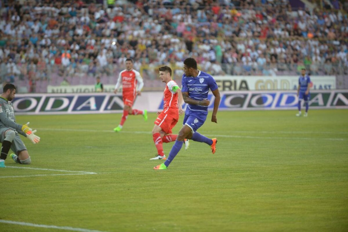 VIDEO + FOTO ACS Poli a câștigat meciul tur din baraj cu UTA, scor 2-1! Bănățenii au ratat cât pentru un sezon întreg 