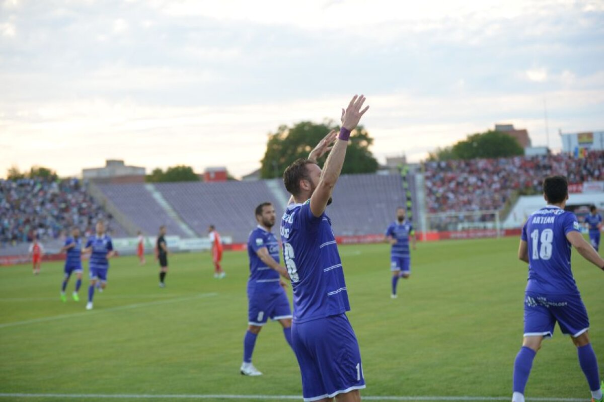VIDEO + FOTO ACS Poli a câștigat meciul tur din baraj cu UTA, scor 2-1! Bănățenii au ratat cât pentru un sezon întreg 