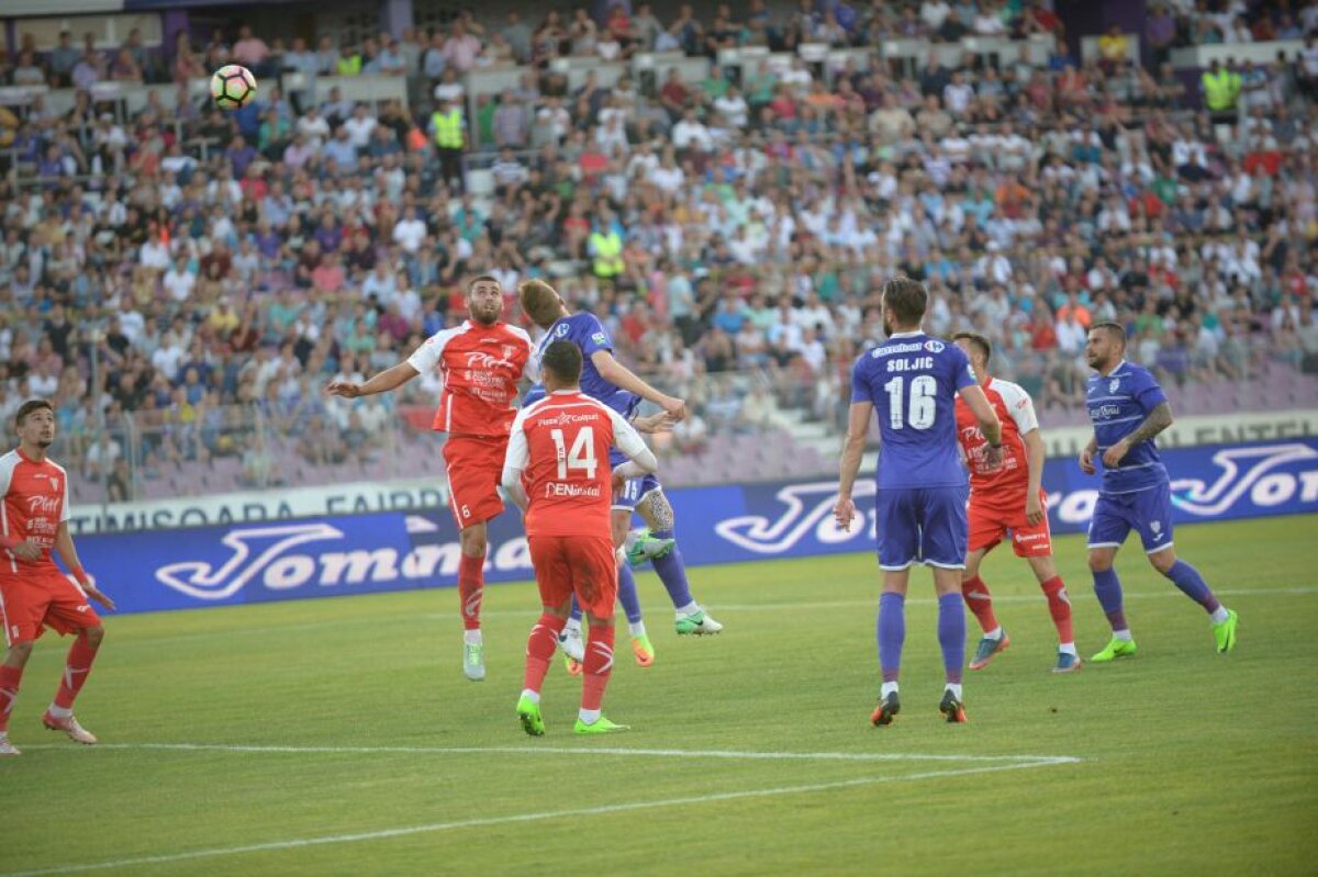 VIDEO + FOTO ACS Poli a câștigat meciul tur din baraj cu UTA, scor 2-1! Bănățenii au ratat cât pentru un sezon întreg 