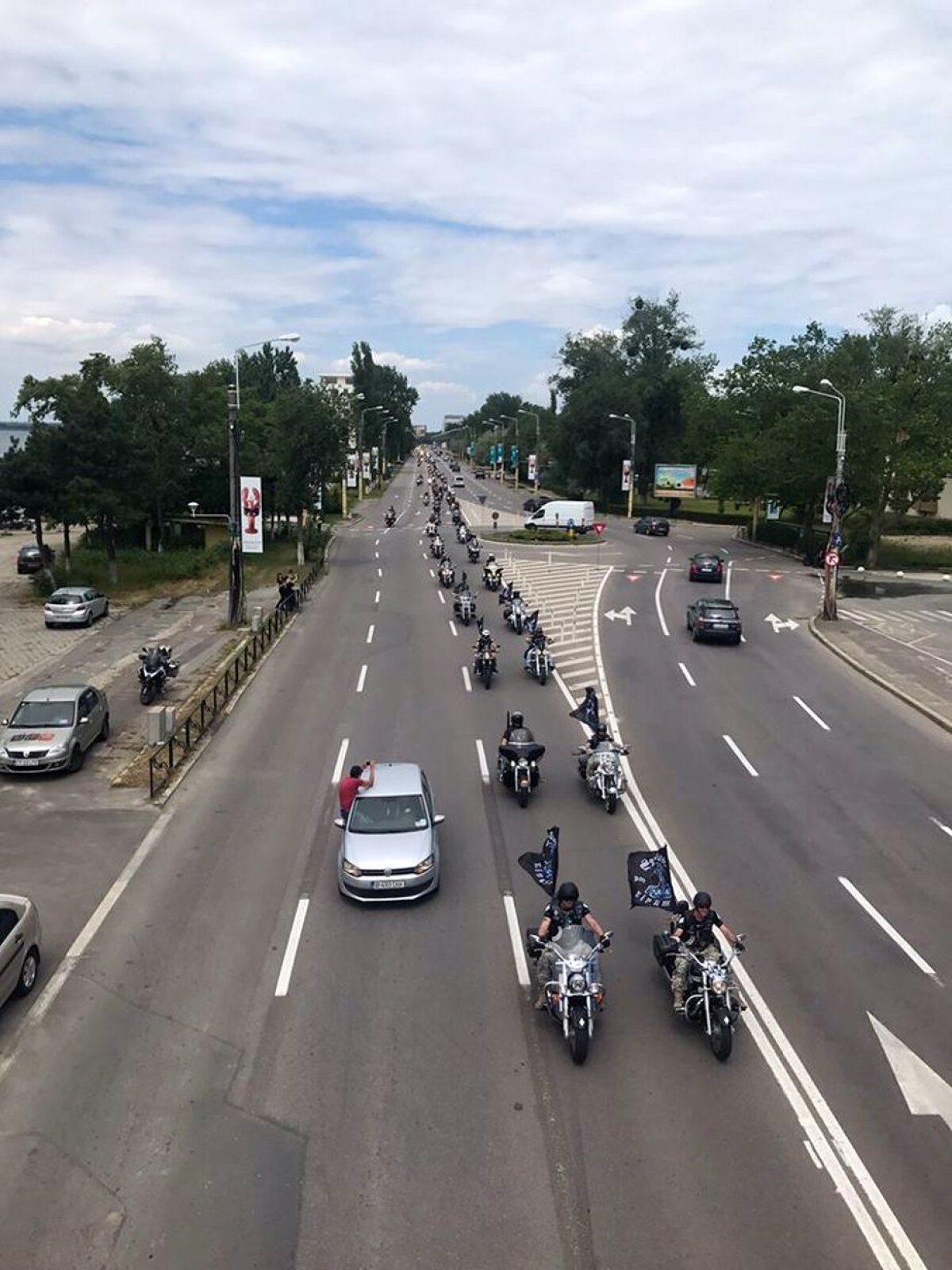 FOTO Spectacol la Malul Mării » Peste 2.000 de motociclişti au venit la cel mai mare festival motorock din România
