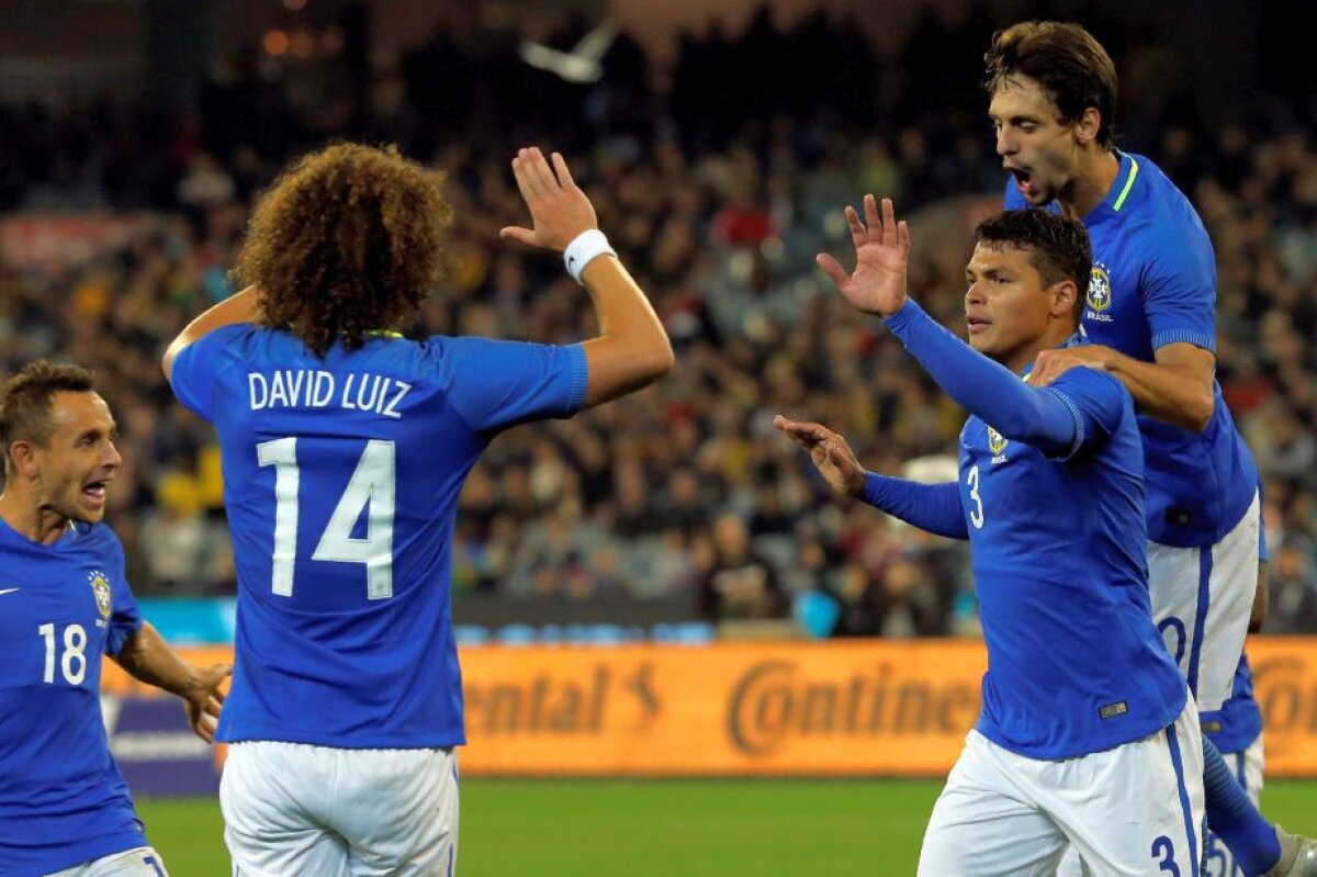 VIDEO Brazilia a făcut spectacol contra Australiei » A marcat după 10 secunde