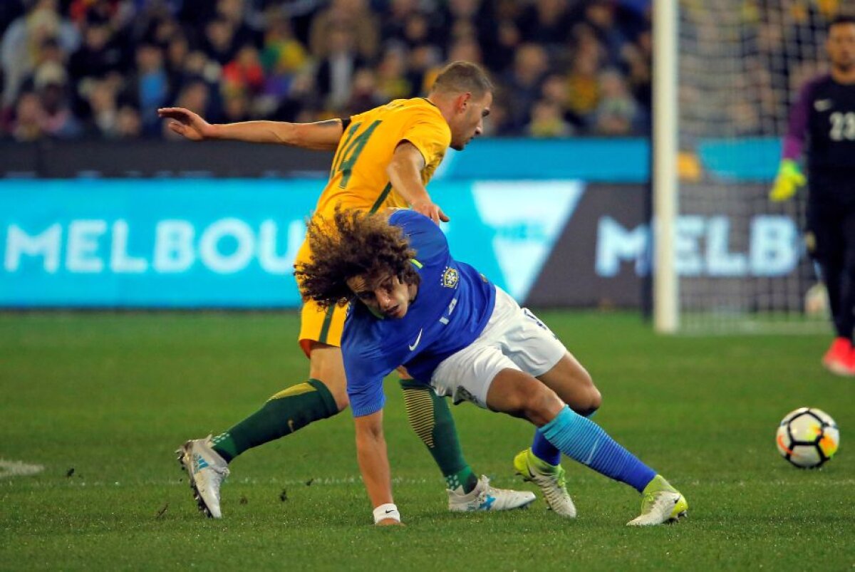 VIDEO Brazilia a făcut spectacol contra Australiei » A marcat după 10 secunde