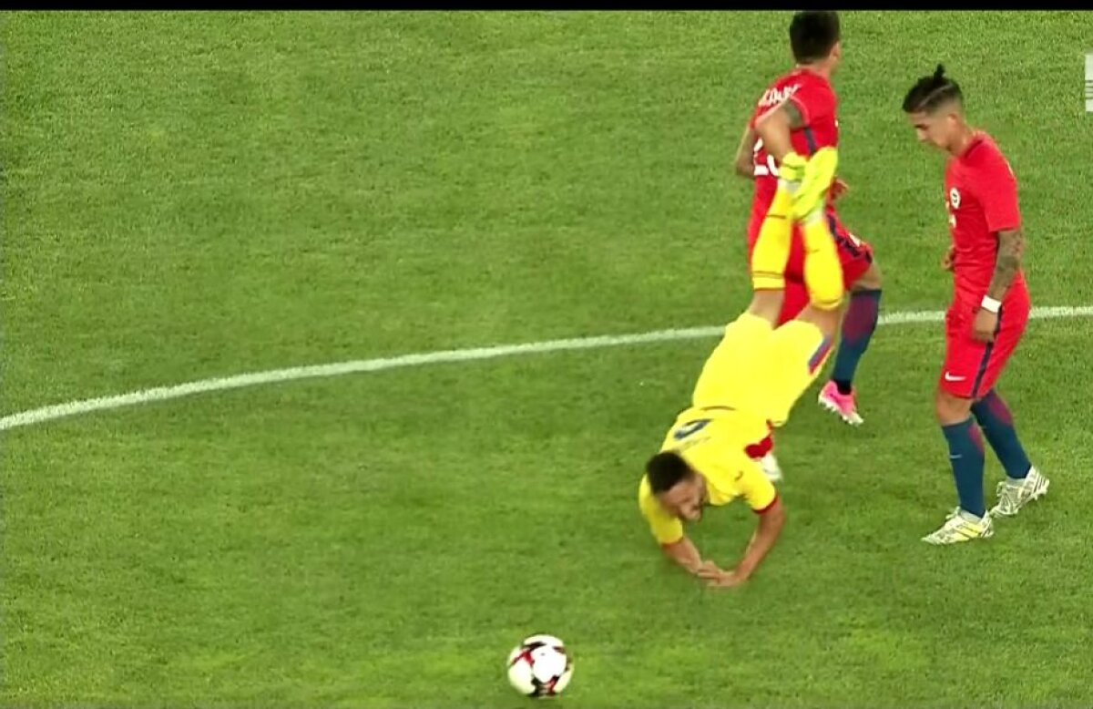 FOTO Amical cu spirite încinse » Andone a fost la un pas să se ia la bătaie cu Aranguiz, iar apoi a provocat eliminarea unui fotbalist din Chile