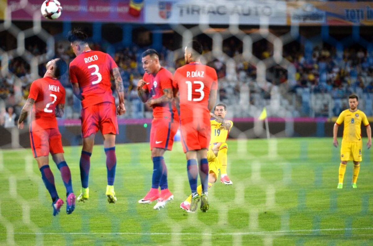 FOTO Deci se poate! România a învins Chile, scor 3-2, după o primă jumătate de oră de coșmar și o ultimă jumătate de oră entuziasmantă