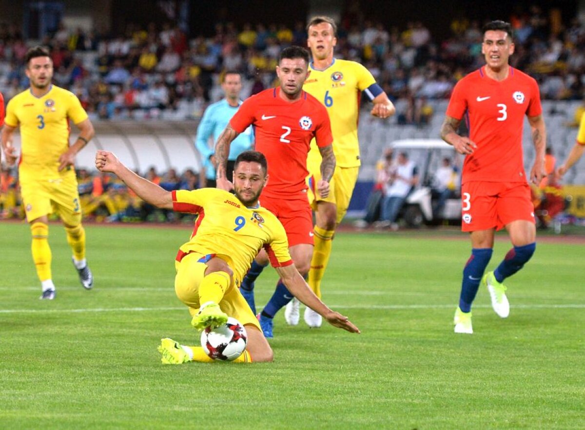 FOTO Deci se poate! România a învins Chile, scor 3-2, după o primă jumătate de oră de coșmar și o ultimă jumătate de oră entuziasmantă