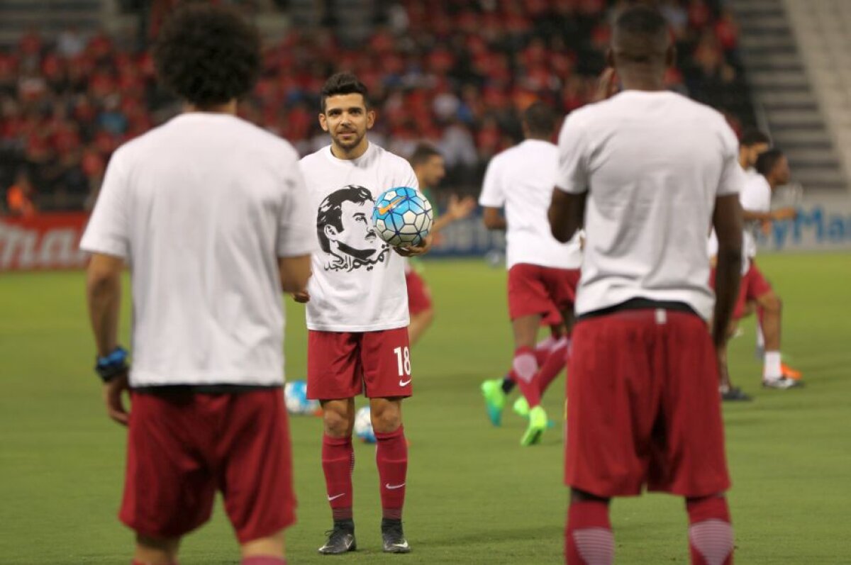 Qatarul riscă sancțiuni: jucătorii naționalei l-au susținut pe un emir acuzat că sponsorizează Statul Islamic!