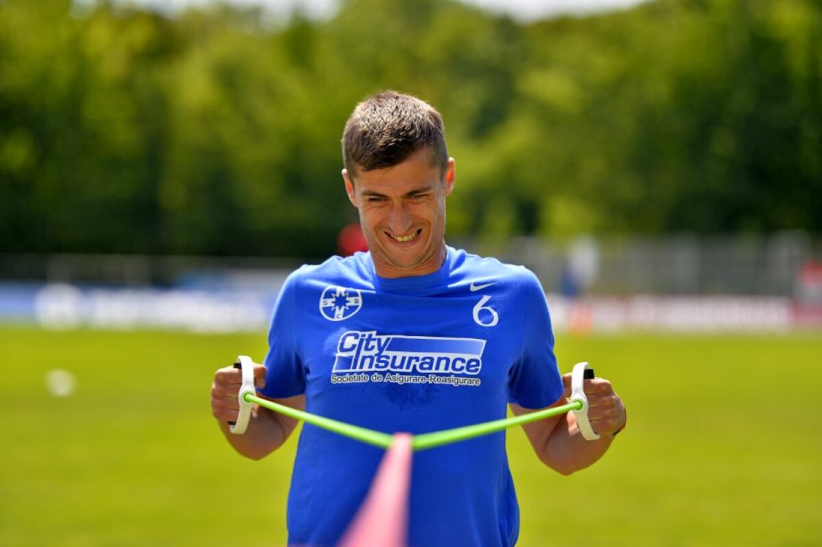 CORESPONDENȚĂ GSP DIN SLOVACIA // VIDEO + FOTO Antrenament extenuant comandat de Dică » Doi fotbaliști luați în vizor de antrenor pentru că nu efectuau corect exercițiile