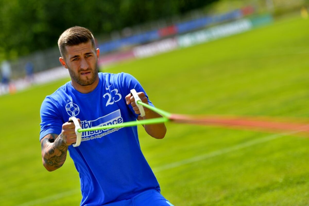 CORESPONDENȚĂ GSP DIN SLOVACIA // VIDEO + FOTO Antrenament extenuant comandat de Dică » Doi fotbaliști luați în vizor de antrenor pentru că nu efectuau corect exercițiile