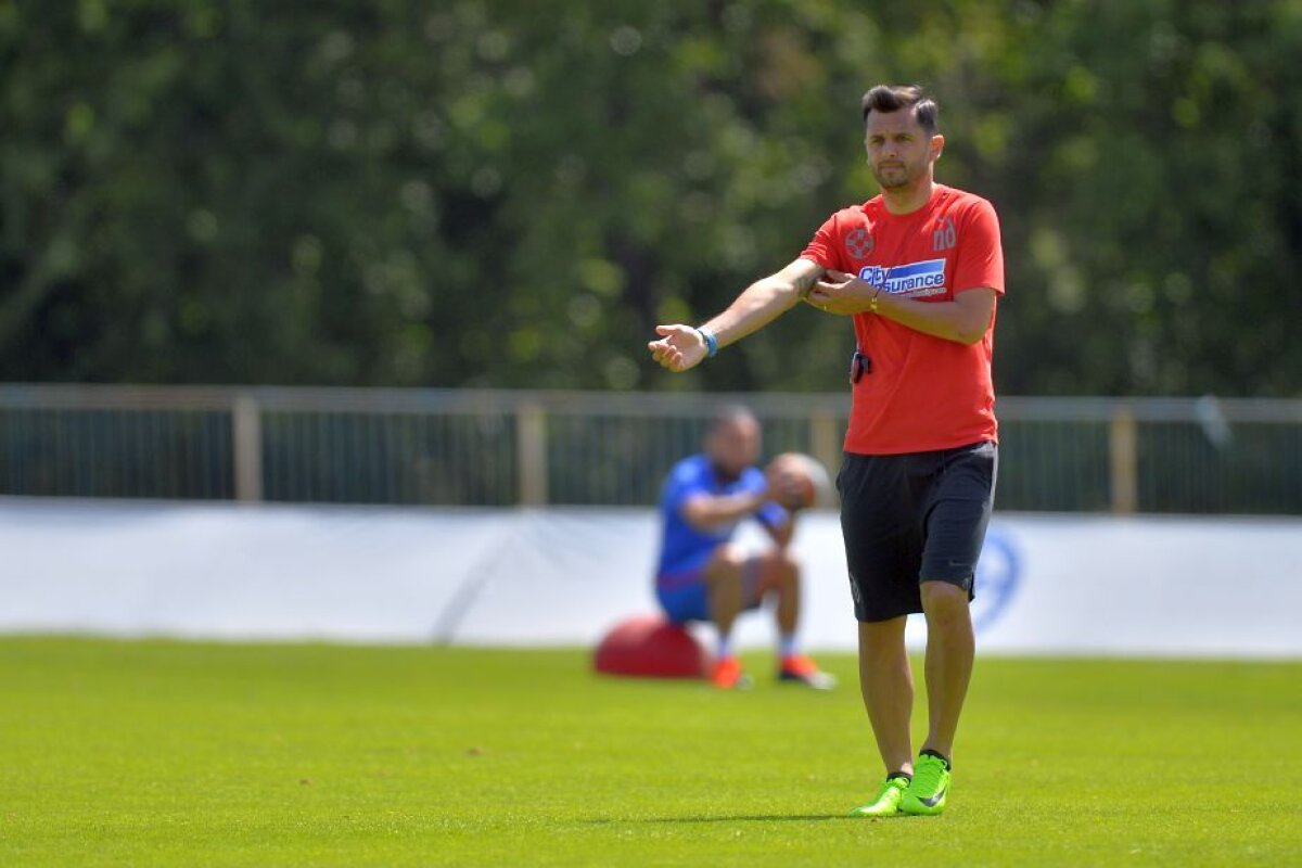 CORESPONDENȚĂ GSP DIN SLOVACIA // VIDEO + FOTO Antrenament extenuant comandat de Dică » Doi fotbaliști luați în vizor de antrenor pentru că nu efectuau corect exercițiile