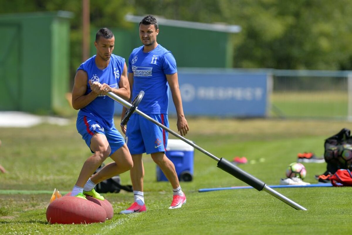 CORESPONDENȚĂ GSP DIN SLOVACIA // VIDEO + FOTO Antrenament extenuant comandat de Dică » Doi fotbaliști luați în vizor de antrenor pentru că nu efectuau corect exercițiile