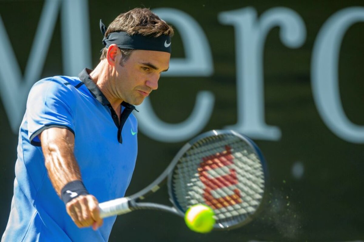 FOTO+VIDEO Federer, învins la revenirea în circuit de locul 302 ATP » Adversarul a salvat o minge de meci!