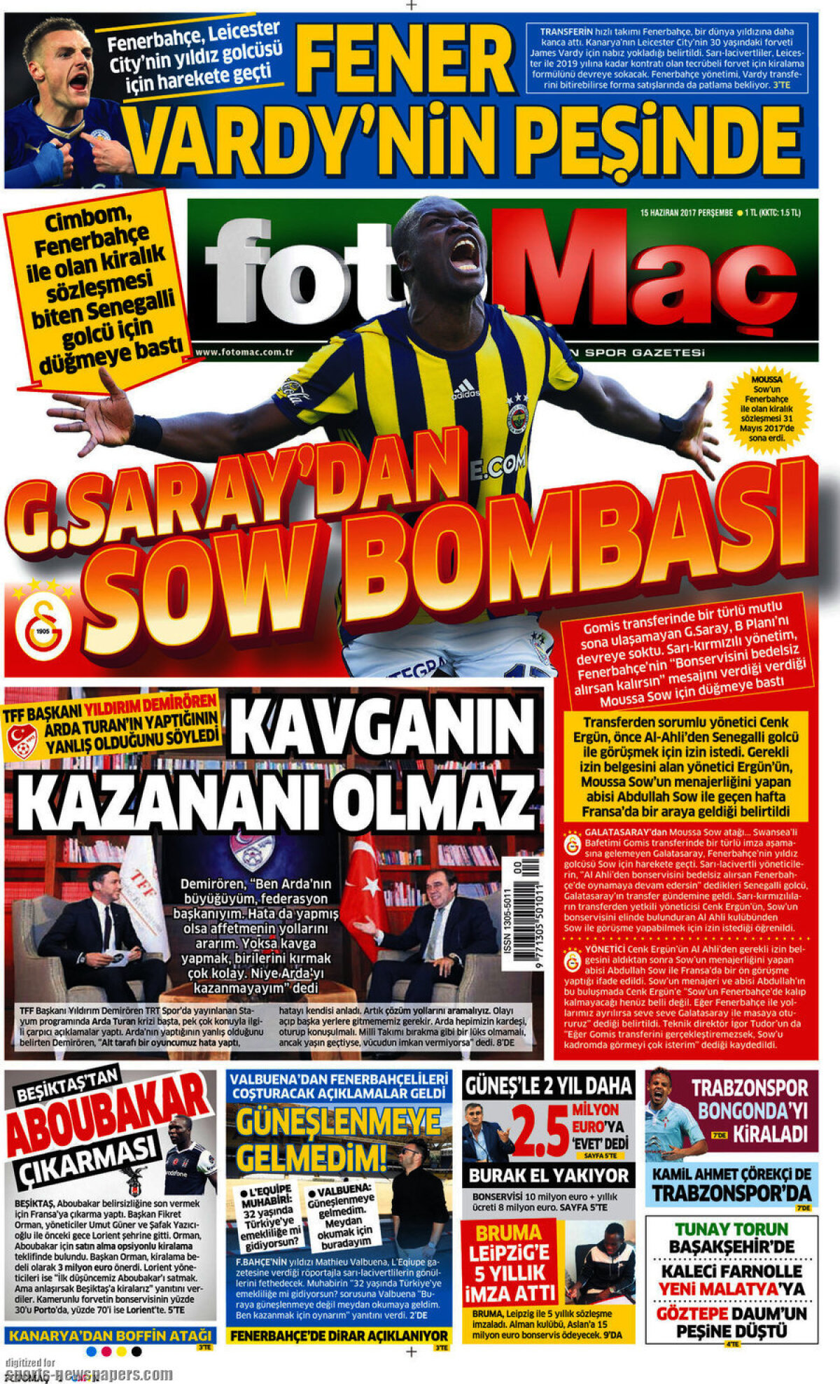 Ce scriu azi ziarele de sport din lume (15 iunie 2017)