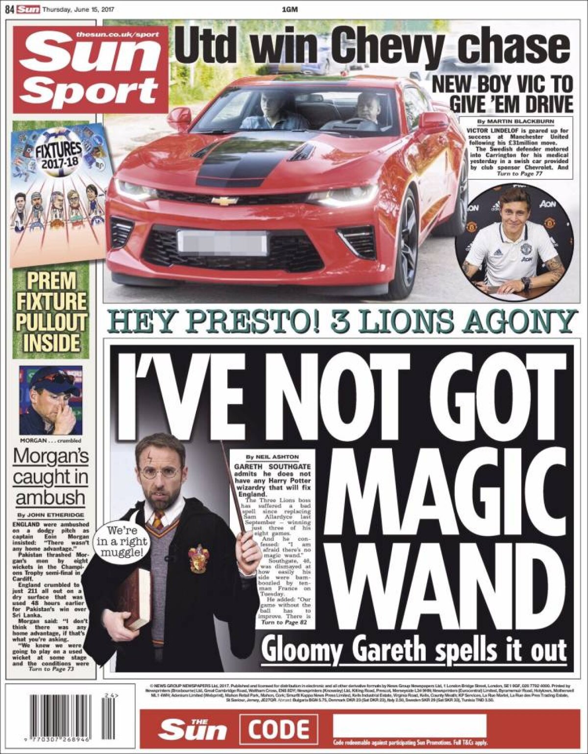 Ce scriu azi ziarele de sport din lume (15 iunie 2017)