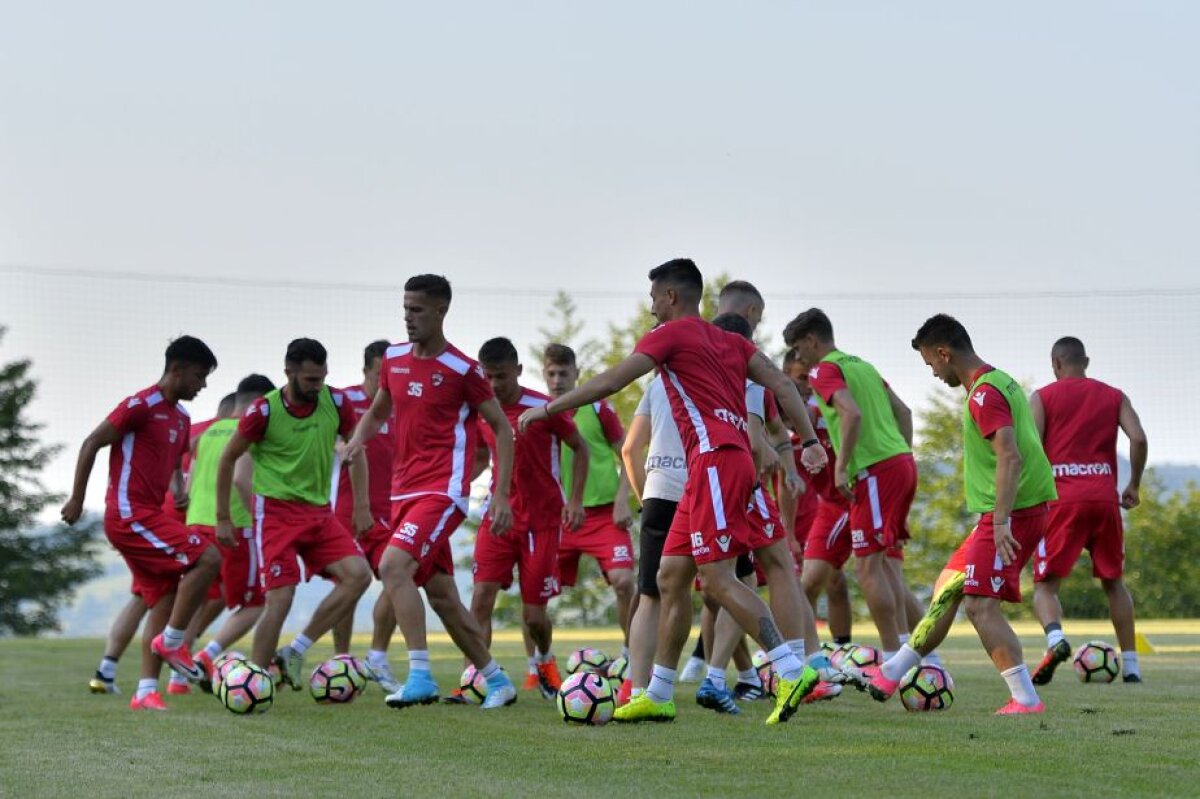 FOTO+VIDEO Dinamoviştii, primul antrenament în Slovenia » Contra nu şi-a menajat jucătorii: "Como me gusta la ghiduşita" :)