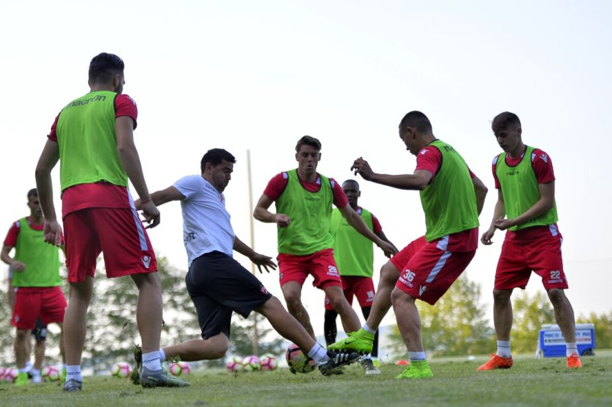 FOTO+VIDEO Dinamoviştii, primul antrenament în Slovenia » Contra nu şi-a menajat jucătorii: "Como me gusta la ghiduşita" :)