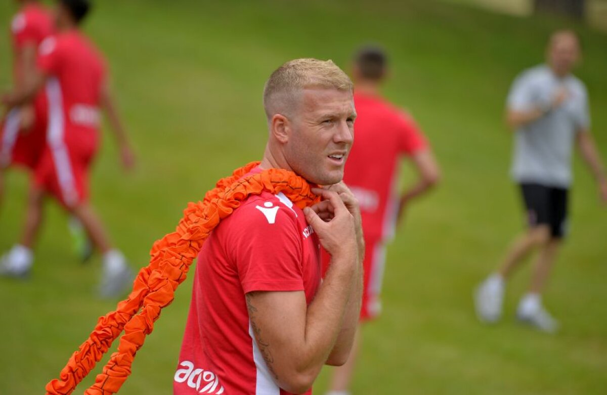 FOTO + VIDEO Corespondență din Slovenia » Circuit de forță la antrenamentul lui Dinamo » Jucătorii s-au motivat exemplar: "Îmi vine să rup coarda asta!" :)