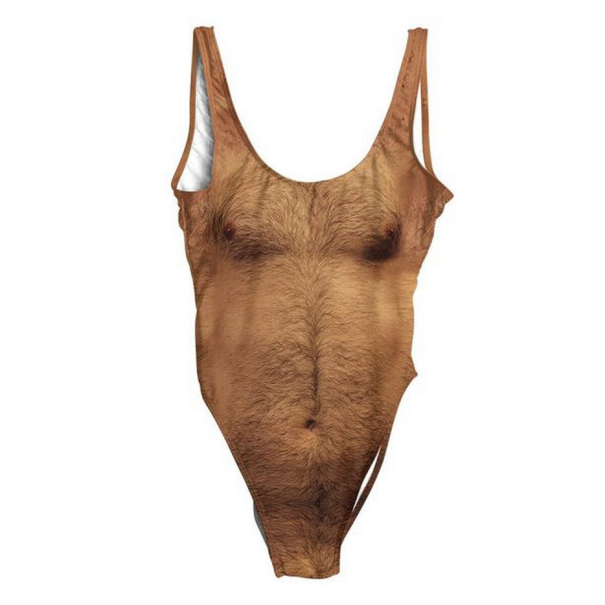 Cu acest costum de baie, toţi bărbaţii te vor ocoli. Ai putea să porţi aşa ceva?